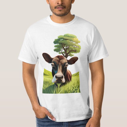 Moo-ning voor bloedbad t-shirt (Voorkant)