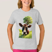 Moo-ning voor bloedbad t-shirt (Voorkant)