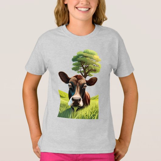 Moo-ning voor bloedbad t-shirt (Voorkant)