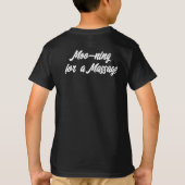 Moo-ning voor bloedbad t-shirt (Achterkant)