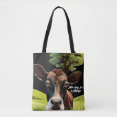 Moo-ning voor bloedbad tote bag (Voorkant)