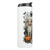Moo of Boo Halloween Koe Thermosbeker (Gedraaid links)