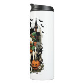 Moo of Boo Halloween Koe Thermosbeker (Geroteerd rechts)
