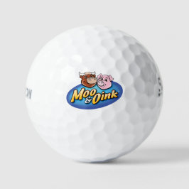Moo & Oink Golf Balls Golfballen