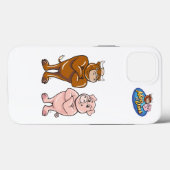Moo & Oink iPhone 13 Hoesje (Achterkant (horizontaal))