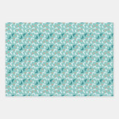 Moo Oranje Groen Rood Inpakpapier Vellen (Voorkant 3)