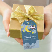 Moo Over The Moon Baby shower Cadeaulabel