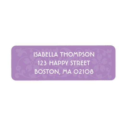 Moo Paars Etiket (Voorkant)