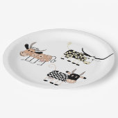 Moo Papieren Bordje (Gekanteld)