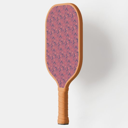 Moo Retro Patroon Pro Pickleball Paddle (Links)