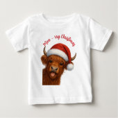 Moo-rry ChristmasT-Shirt (Voorkant)