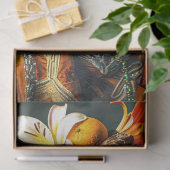 Moo-schitterende Marigold Koe Decoupage Tissuepapier (Geschenk)