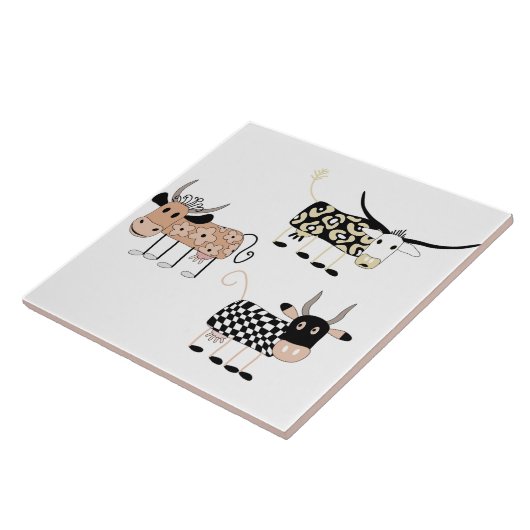 Moo Tegeltje (Zijkant)