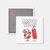Moo Thai Magneet (Voorkant / Achterkant)