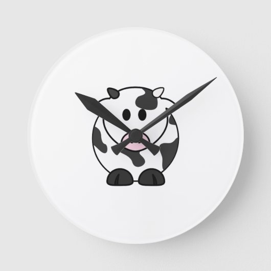 Moo Tijd – Mooie Koe Wandklok (Voorkant)