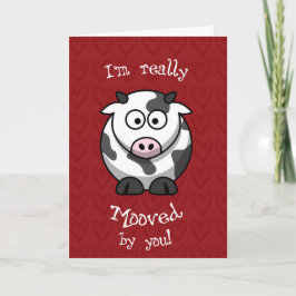 Moo van Valentijn de Kaart van de Koe