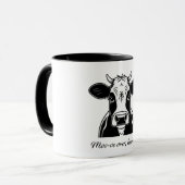 Moo-ve over, mens mok (Voorkant links)