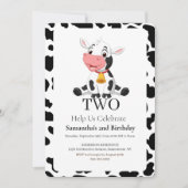 Moo-velous Birthday Celebration Kaart (Voorkant)