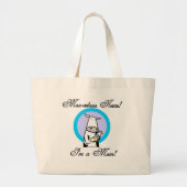 Moo-velous New Mam Tshirts and Gifts Grote Tote Bag (Voorkant)