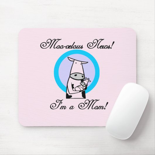 Moo-velous New Mam Tshirts and Gifts Muismat (Met muis)