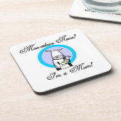 Moo-velous nieuwe mamam-cadeaus drankjes onderzetter (Linkerzijde)