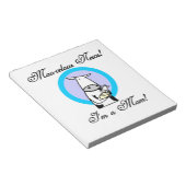 Moo-velous nieuwe mamam-cadeaus notitieblok (Schuin)