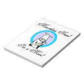 Moo-velous nieuwe mamam-cadeaus notitieblok (Linkerzijde)