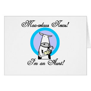 Moo-velous Nieuwe Tante Tshirts en Geschenken