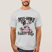 Moo-velous Stranddagen - Strand T-shirt (Voorkant)