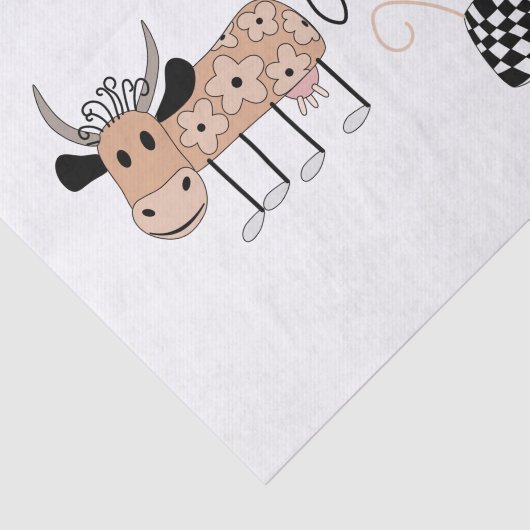 Moo-weefselpapier Tissuepapier (Detail)