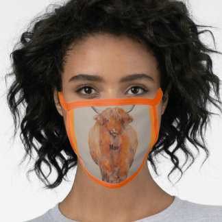 Moo zegt het Coo Face Mask Mondkapje