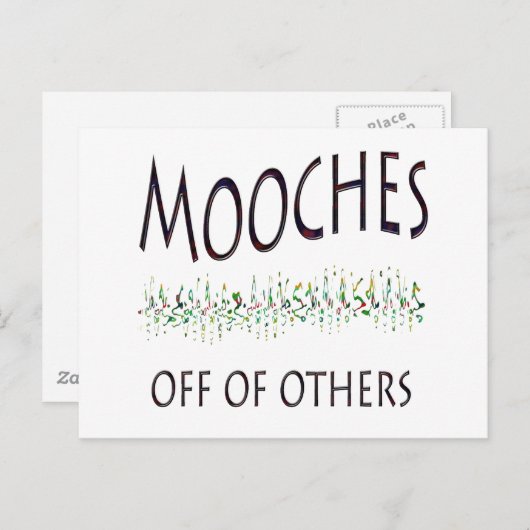 Mooches of other briefkaart (Voorkant / Achterkant)