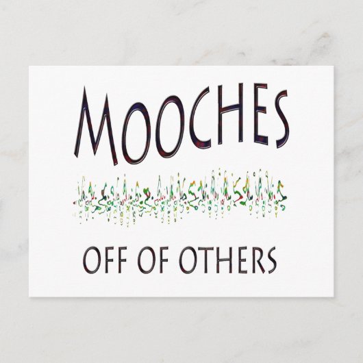 Mooches of other briefkaart (Voorkant)