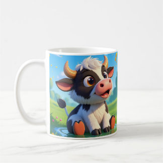 Moochii de Schattigee Koe Koffiemok
