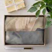Mood Blue, Oversized Vlinder & Pioen Tissuepapier (Geschenk)