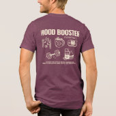 Mood Booster Tri-Blend Shirt (Achterkant)