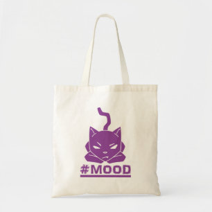 #MOOD Cat Paars Tote Bag