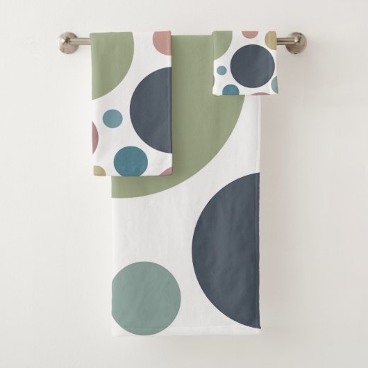 Mood Cool Polka-Stippen Bad Handdoek (Insitu)