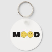 Mood Emoji Minimalistische Sleutelhanger (Voorkant)