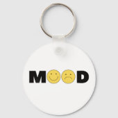 Mood Emoji Minimalistische Sleutelhanger (Achterkant)
