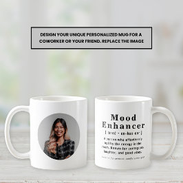 Mood Enhancer Gepersonaliseerde Foto Kantoor Gift  Koffiemok