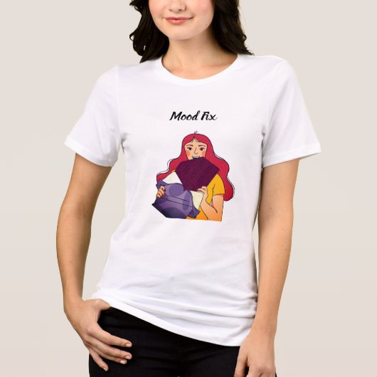 Mood Fix Grafisch T-Shirt (Voorkant)