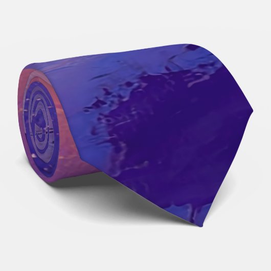 Mood Landscapes 70 Sunset Twilight Stropdas (Opgerold)