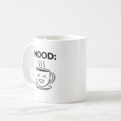 Mood Mugged - Grote Smiley Gezicht Koffiemok (Voorkant links)
