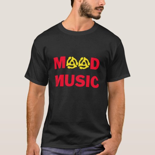 Mood music t-shirt (Voorkant)