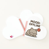 Mood: Offline – Grappig Cartoon Offline Ontwerp Notitieboek (Binnen)