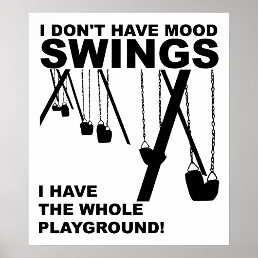 Mood Playground Funny Poster (Voorkant)