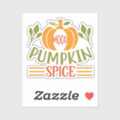 Mood Pumpkin Spice Sticker (Vel)