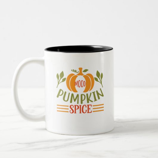 Mood Pumpkin Spice Tweekleurige Koffiemok (Links)