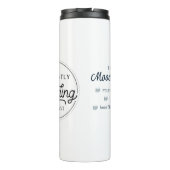 Mood Reader Thermal Tumbler Thermosbeker (Achterkant)